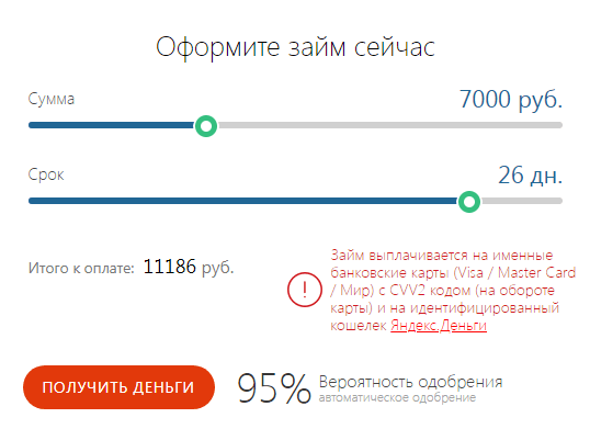 Займ турбозайм онлайн